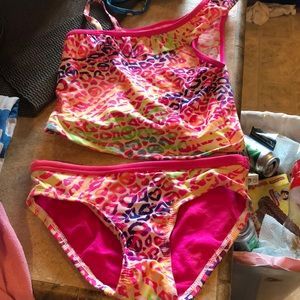 2 piece girls tankini